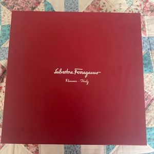 Salvatore ferragamo big shoe box size 6.5